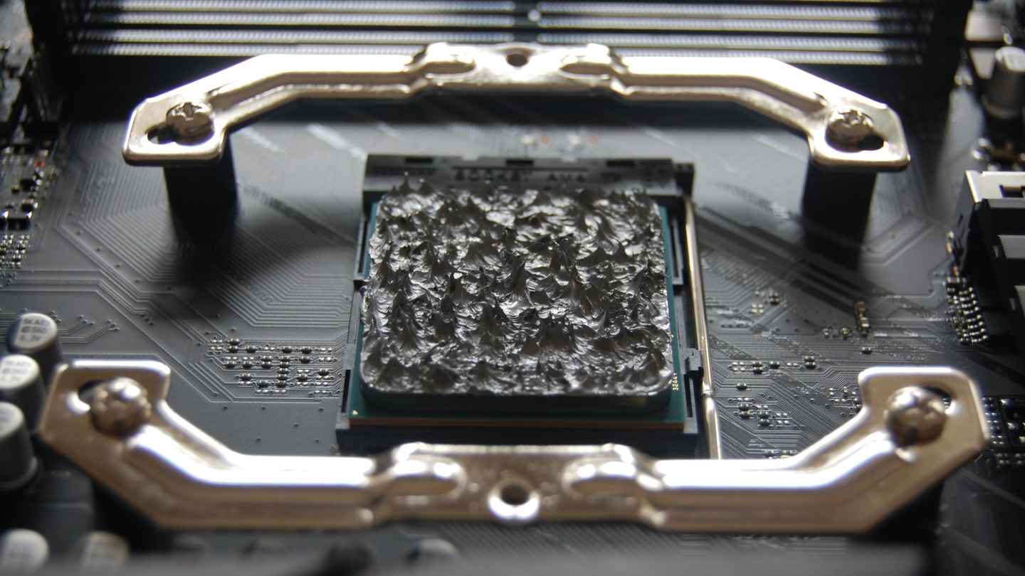 Wrmeleitpaste auf der CPU